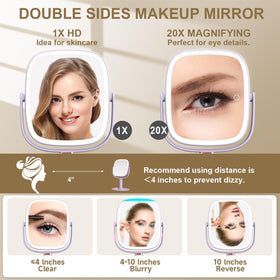 Mocado mirror rotates 360 degrees for easy angle changes