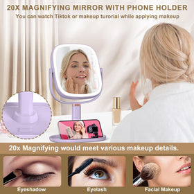 Height adjustable Mocado mirror to fit different desks and seating