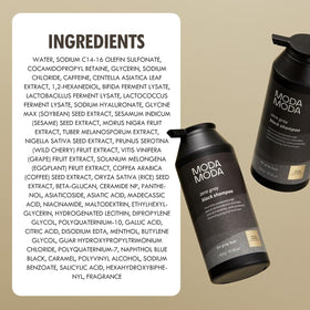 MODA MODA Zero Gray Black Shampoo color transformation preview image.