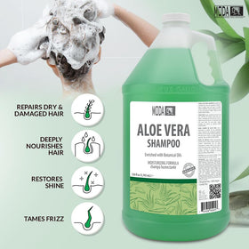 MODA Shampoo pump dispenser highlights quick even application for busy salons