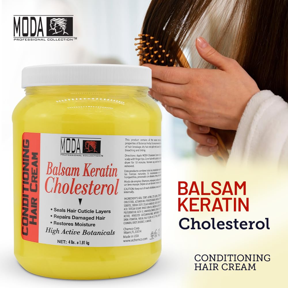MODA sulfate-free cruelty-free packaging promises safe gentle deep conditioning.