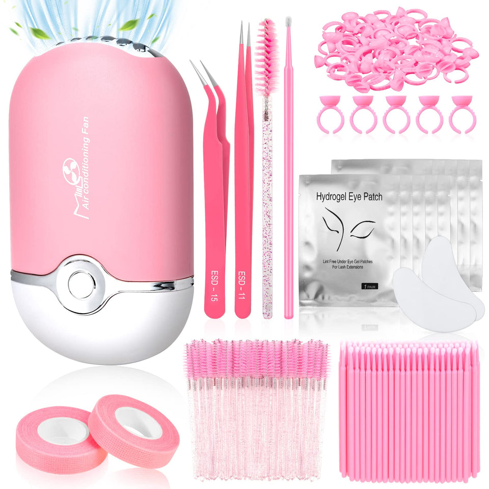 Modacraft eyelash kit USB blower dries extensions quickly and quietly