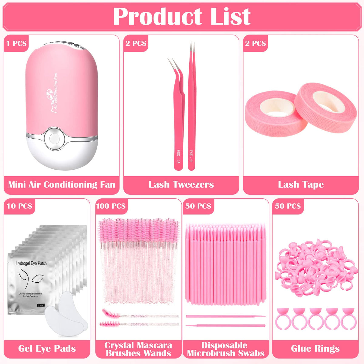 Modacraft mascara brushes groom and separate lashes after application