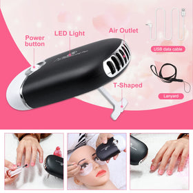 Modacraft straight and curved tweezers for precise lash work
