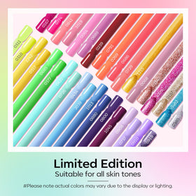 Modelones 36 colors rainbow neon swatches show vibrant color options