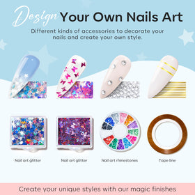 Modelones dual forms and nail forms enable versatile extensions