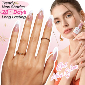 Modelones easy-application brush aiding quick, even coats.