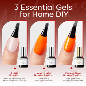 Modelones precise brush heads ensure even gel application