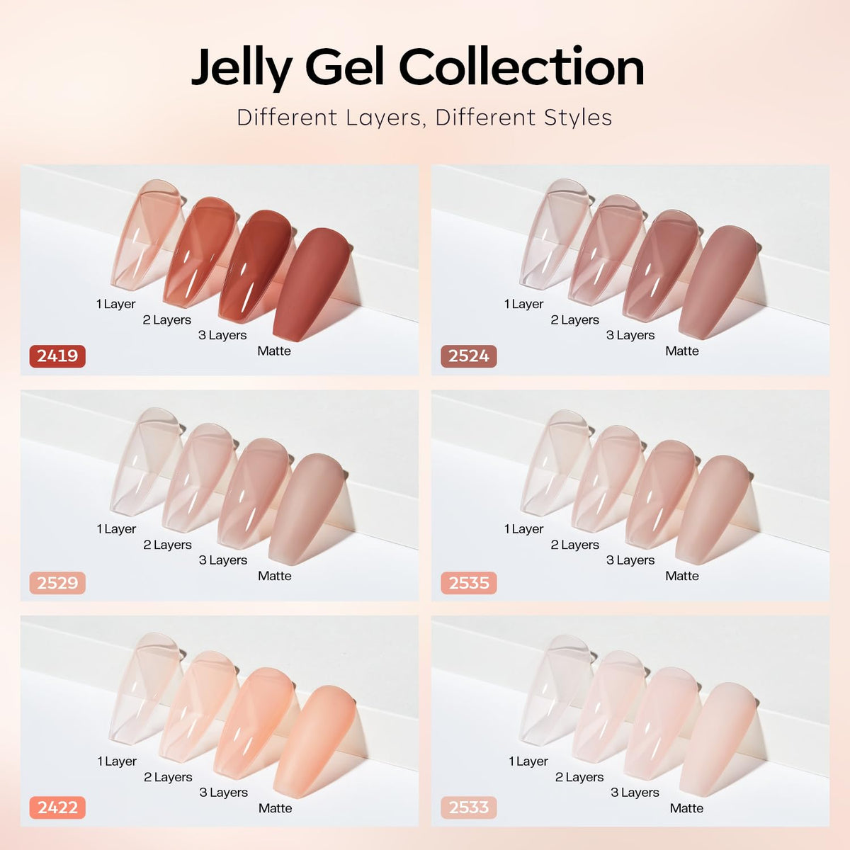 Modelones low-odor gel polish provides a comfortable, salon-like experience at home.