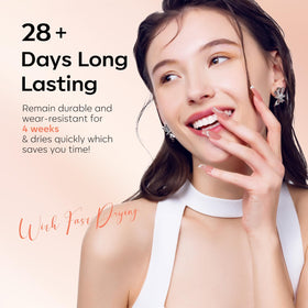 Modelones translucent nude tones create versatile looks for every occasion.