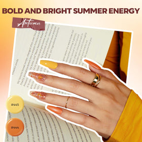 Modelones glitters and striping tapes for versatile design