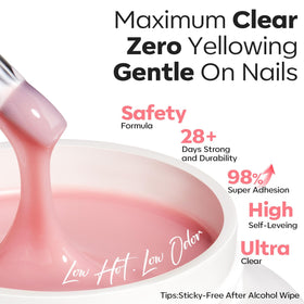 Modelones clamps used to secure cuticles during shaping for clean C-curves