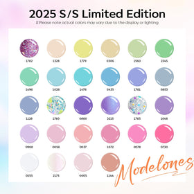Modelones no-wipe base coat included for smooth application and longer wear.