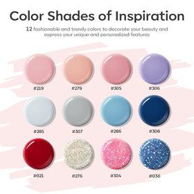 Modelones nude pink bottle shows classic shades for everyday nails