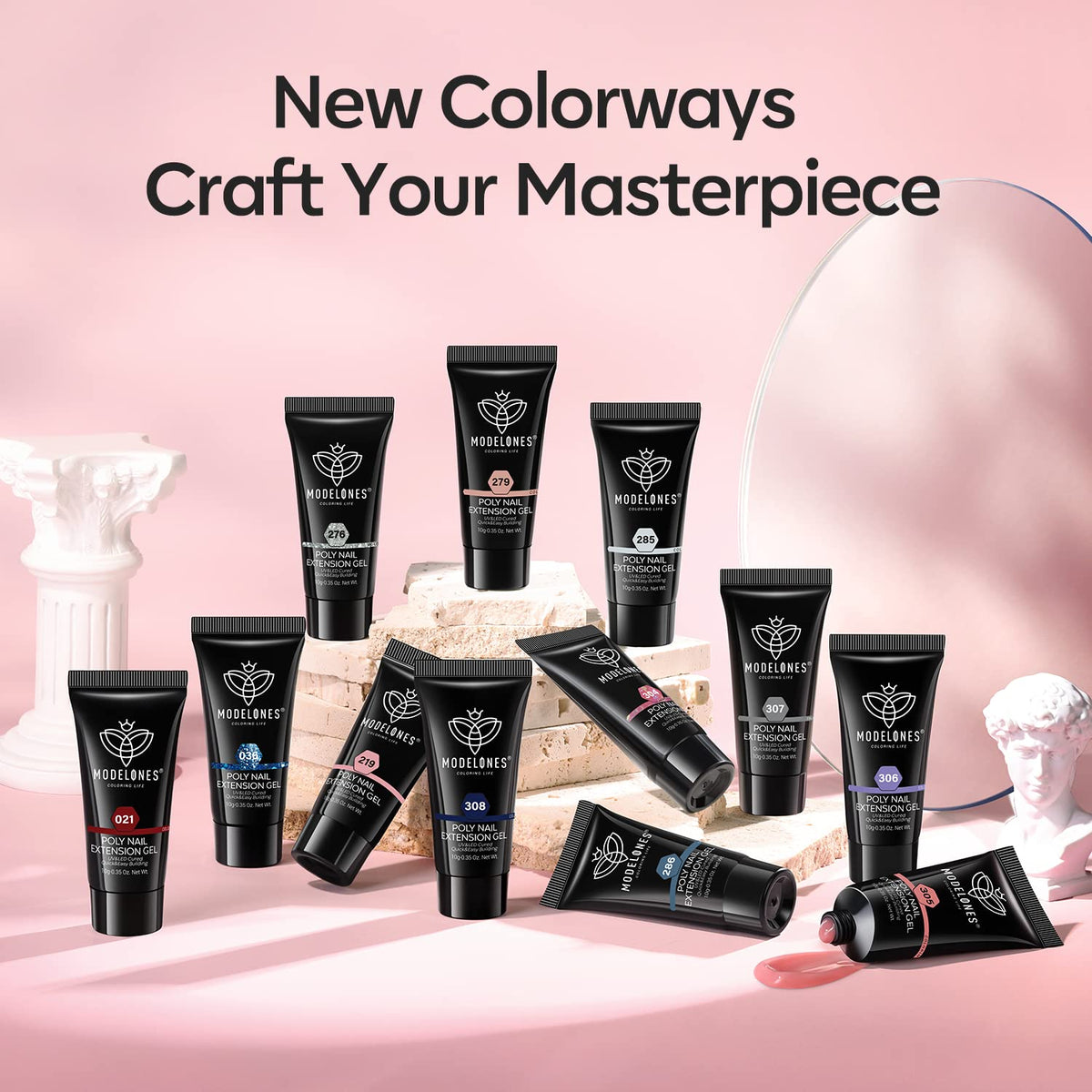 Modelones sealed packaging communicates product freshness and quality