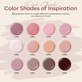 Modelones nude pink shade for elegant everyday nails