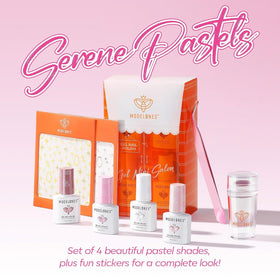 Modelones portable gel-nail kit for on-the-go nail art.