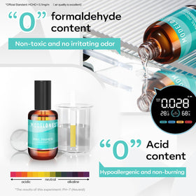 Modelones primer application glide for better gel polish adhesion