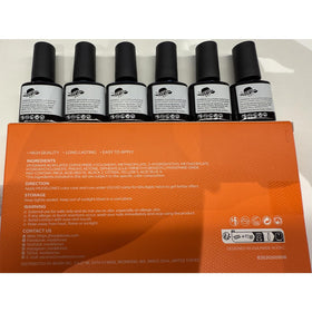 Modelones toxin-free ingredients icons highlight safer home manicure