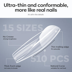 Modelones X Nail Gel Kit nail file for shaping and finishing touches.