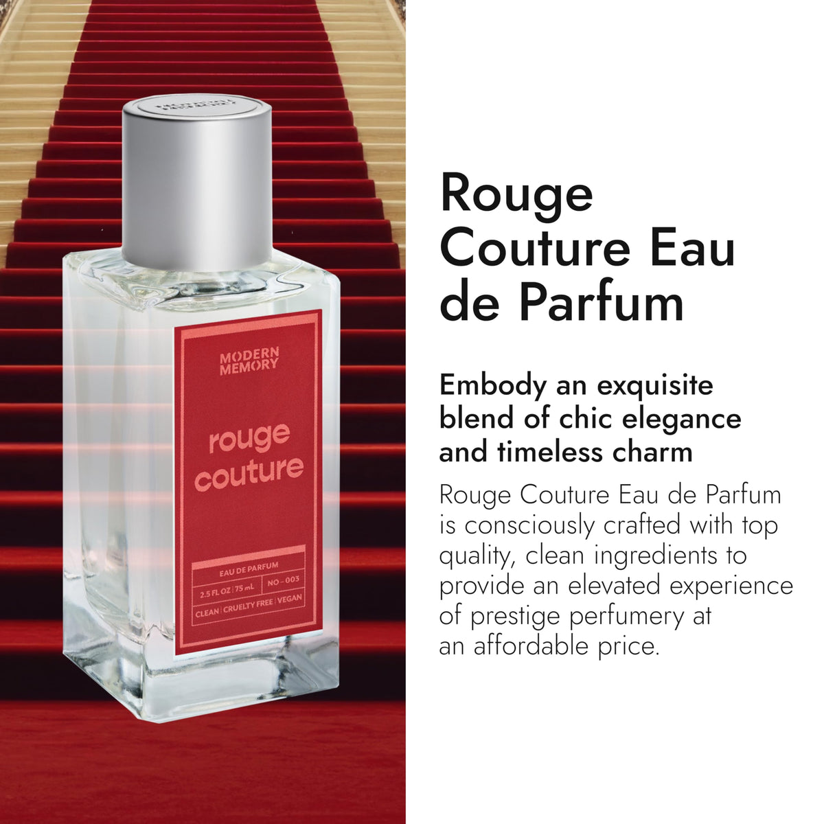 Rouge Couture cap close-up highlighting gold cap and luxurious finish.