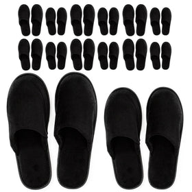 Modlux Spa Slippers with cotton velvet upper providing soft, breathable comfort for guests.
