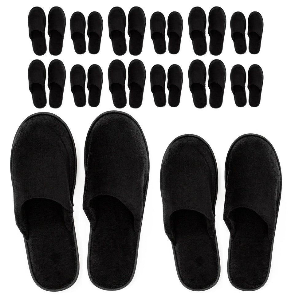 Modlux Spa Slippers with cotton velvet upper providing soft, breathable comfort for guests.