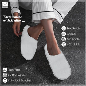 Modlux Spa Slippers durable EVA sole supports all-day wear