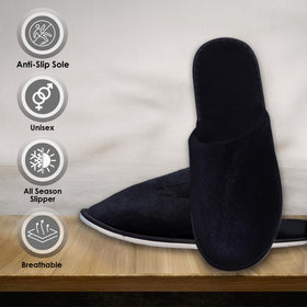 Modlux Spa Slippers EVA non-slip soles improve bathroom safety.