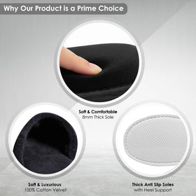 Modlux Spa Slippers large size accommodates wider feet.