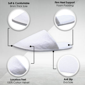 Modlux Spa Slippers spa and home versatility for travel and hospitality