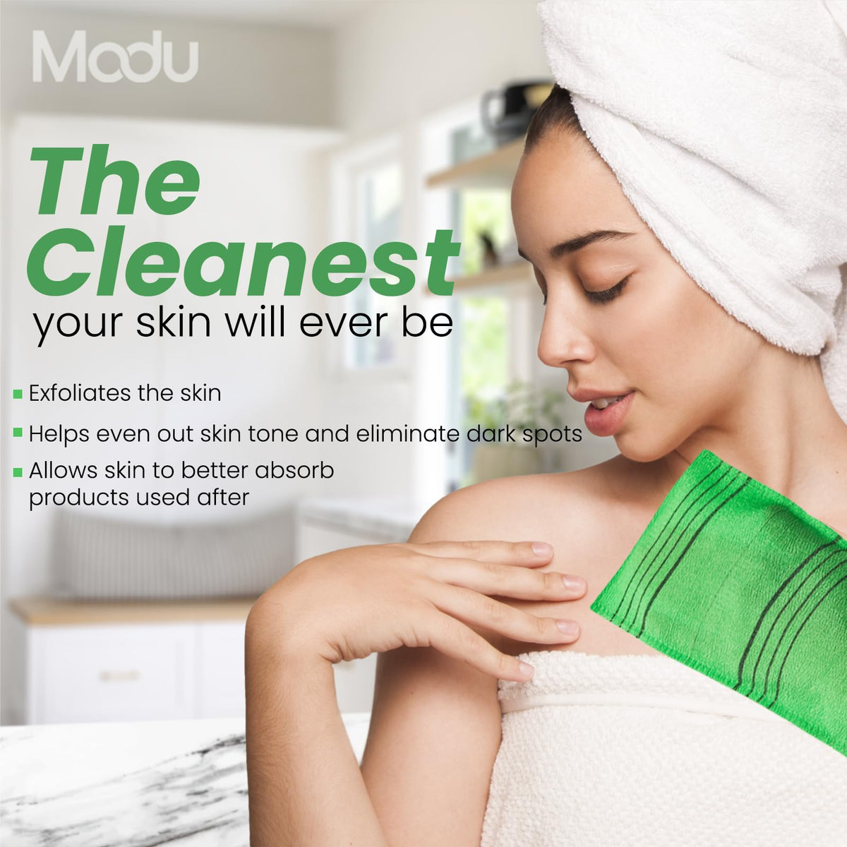 Reusable Modu mitt material highlights eco-friendly durability