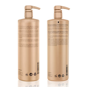MOEHAIR bottle label detailing argan and avocado oil nourishment