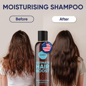 Moerie double set packaging highlights value for ongoing routine.