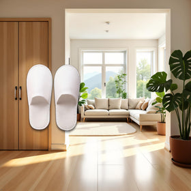 MofivKce soft raised knitting yarn slippers for gentle wear.