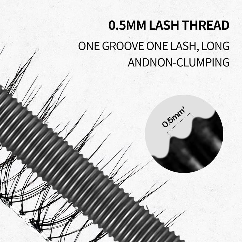 MOGSLRPE 2026 mascara first coat on lashes, natural curl and buildable volume