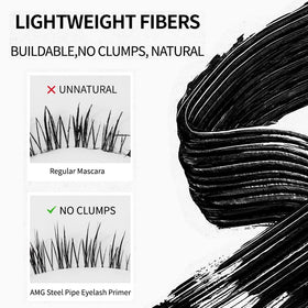 MOGSLRPE 2026 metal wand mascara wand closeup, durable wand for smooth coating