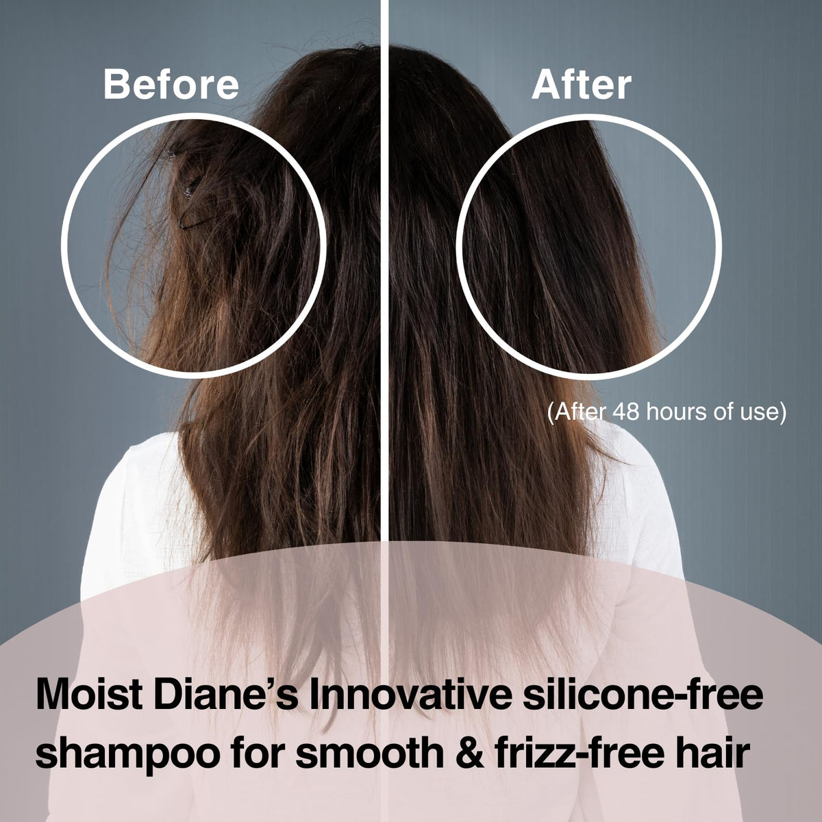 Moist Diane ceramides and botanicals graphic on packaging suggests balance.