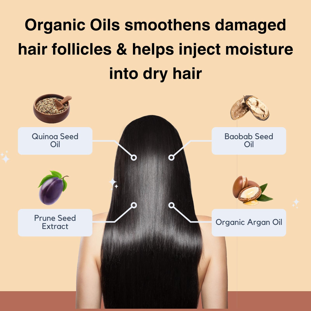Moist Diane keratin conditioner tube delivering sleek, manageable hair.