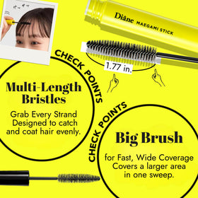 Moist Diane Maegami Stick Natural easy-to-use stick for quick daily styling.