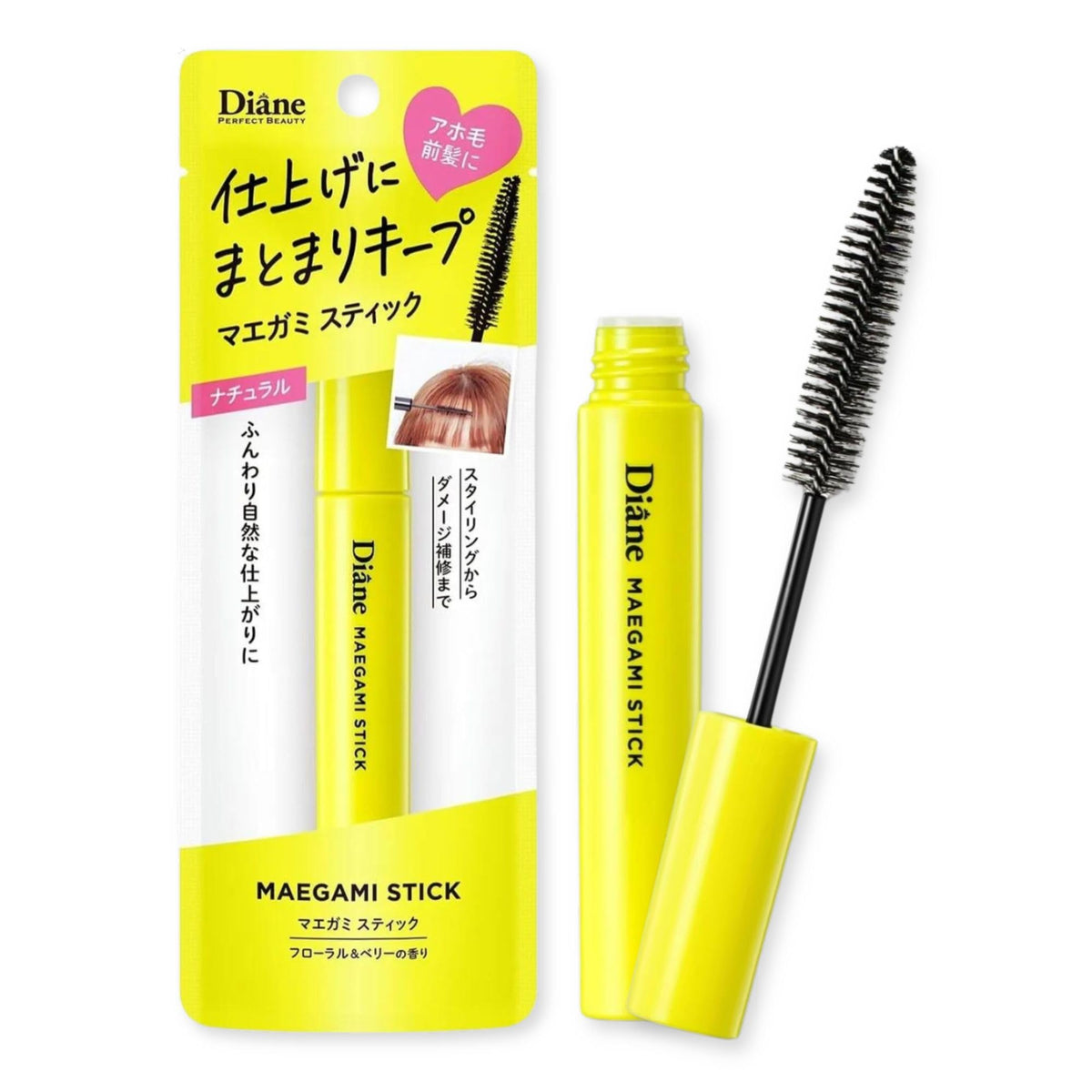 Moist Diane Maegami Stick Natural packaging shown for quick, sleek styling on the go.