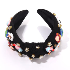 Mokkia Space Headband Crystal Stars for glittering accents during concerts or parties