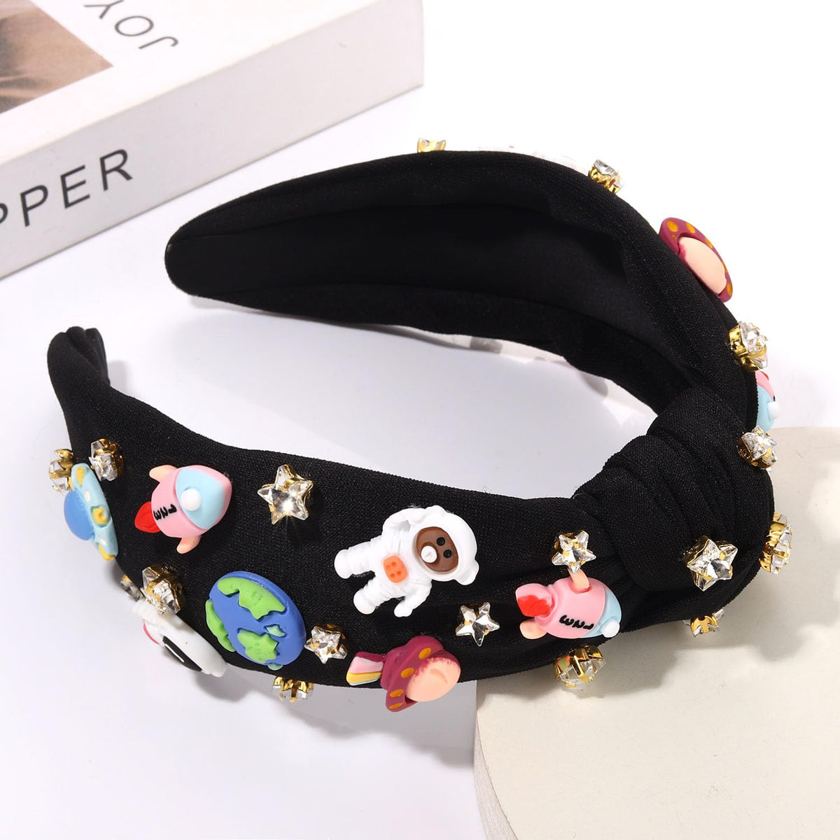 Mokkia Space Headband Knotted design for effortless chic in everyday outfits