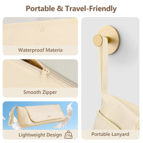 MOKURA ivory color adds a soft, stylish touch to any vanity