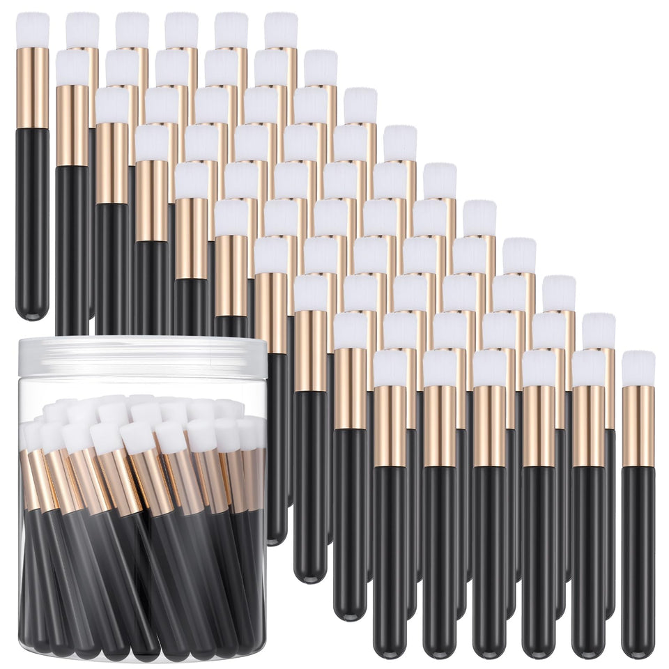 Molain lash brushes 60-pack in black for hygienic lash cleaning.