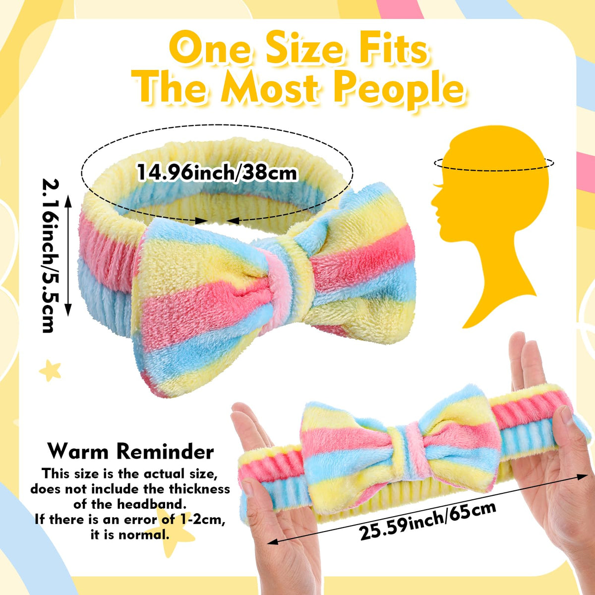 Molain coral fleece headband feels ultra-soft on skin and hair.