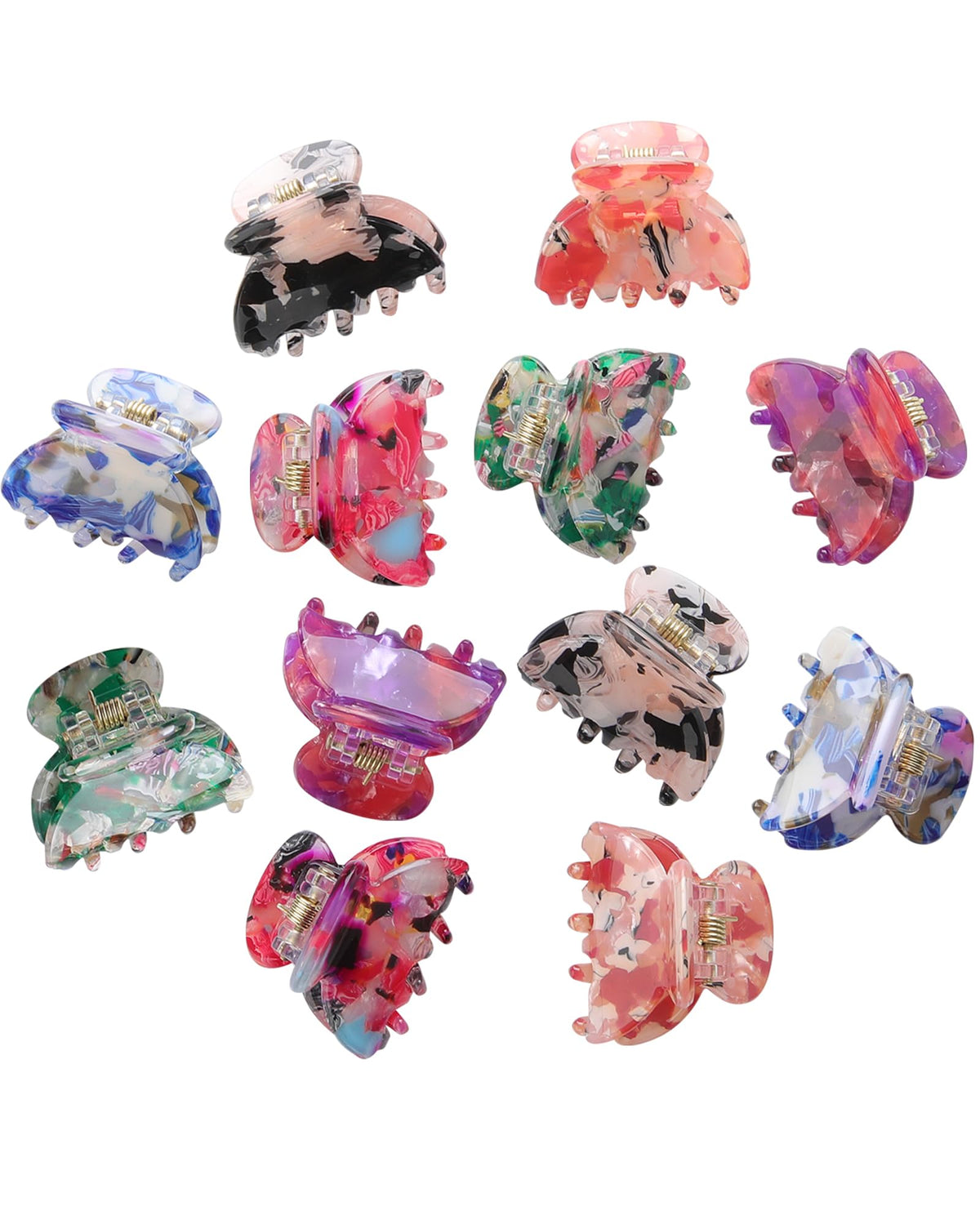 Molans Claw Hair Clip compact-non-slip grip for secure hold.