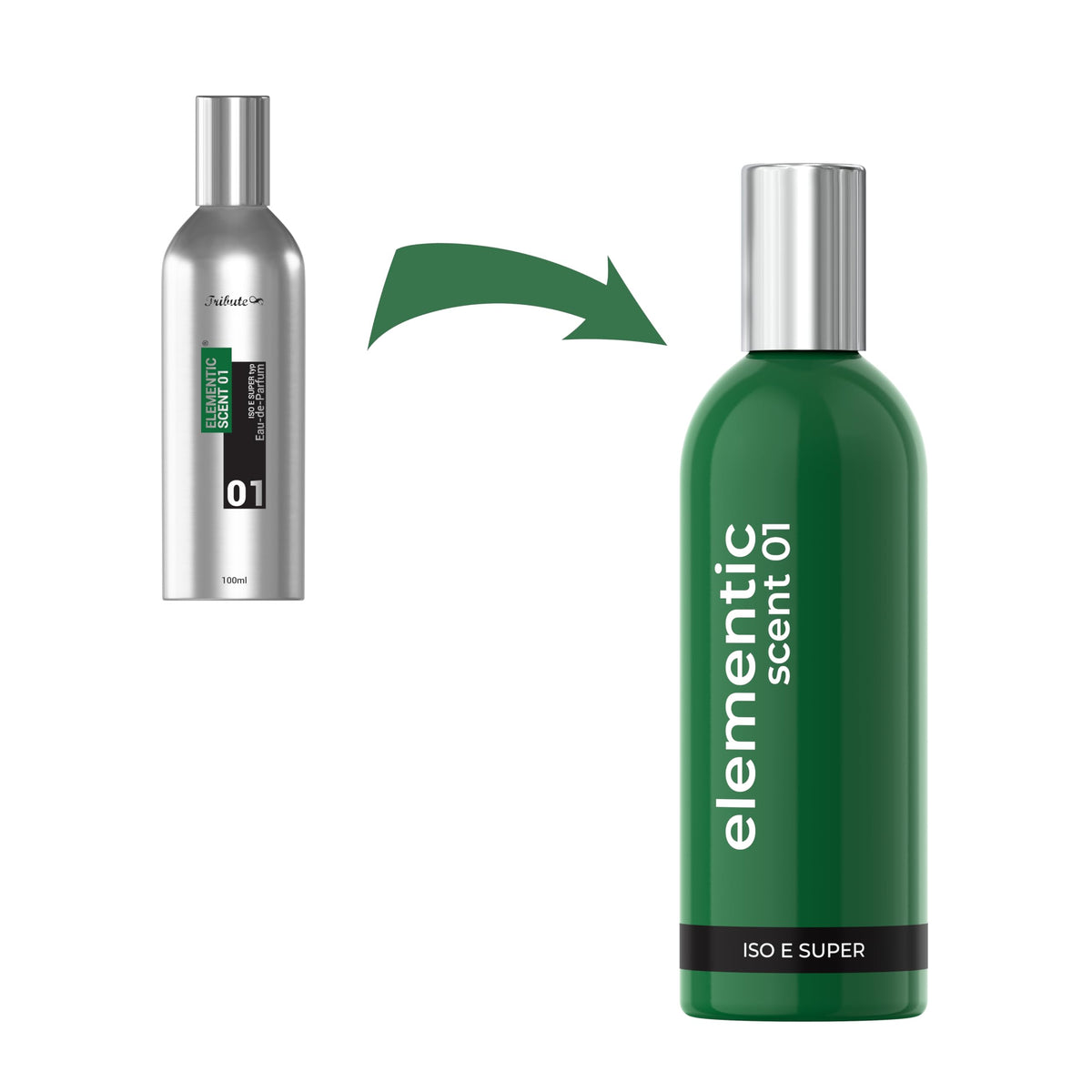 Molecule Scent 01 Elementic Scent 01 closeup—subtle, near-skin allure on application.