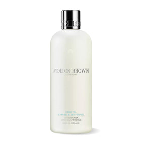 Molton Brown Coastal Cypress and Sea Fennel Conditioner bottle for silky hair