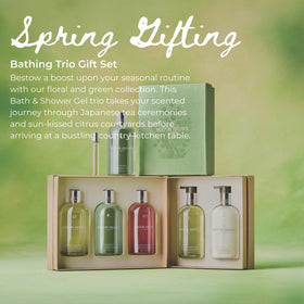Molton Brown Orange and Bergamot gel bottle offers an uplifting citrus shower ritual